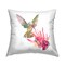 Stupell Industries Hummingbird & Cactus Outdoor Printed Pillow